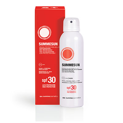 S+ | summecosmetics Sun SPF 30 Tan Accelarator 200 ml.